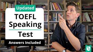 TOEFL Practice Test: The Speaking Section
