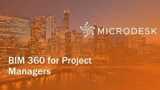 Webinar: BIM 360 for Project Managers