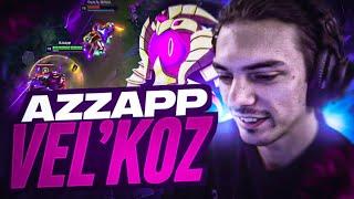 Rank 1 Vel'Koz World goes crazy with the new buffs 13 wins 2 losses so far in Challenger | Azzapp