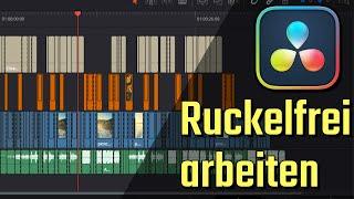 Flüssiges Playback | 5 Tipps um Ruckelfrei zu arbeiten in DaVinci Resolve