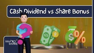 Cash Dividend vs Bonus Share in Nepali | Which is Better?? | Hamro Share |