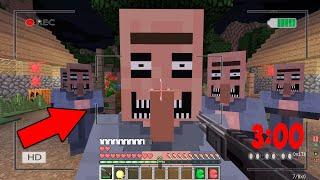 ЧТО СЛУЧИЛОСЬ В ЭТОЙ ДЕРЕВНЕ ЖИТЕЛЕЙ В 3 ЧАСА НОЧИ ? МАЙНКРАФТ MINECRAFT HORROR АЛЕКСБОЙ БИТВА