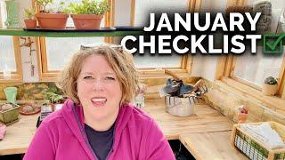 Your January Checklist in the Garden!