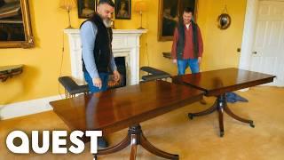 How To Restore 200-Year-Old Regency Mahogany Tables | Salvage Hunters: The Restorers