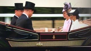 British Royal Family Arrive & Meghan's Debut ALL MOMENTS - Royal Ascot Day 1 - 2018