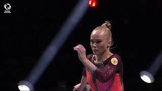 Angelina MELNIKOVA (RUS) - 2021 European bronze medallist, vault