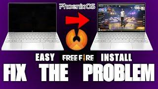 How To Fix Freefire Black Screen In Phoenix Os In Tamil | Freefire Not Working In Phone Os in Tamil
