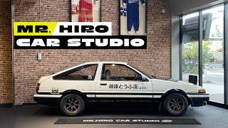 Visiting MR. HIRO CAR STUDIO Osaka | JDM Cars | AE86 | RX-7 | GT-R