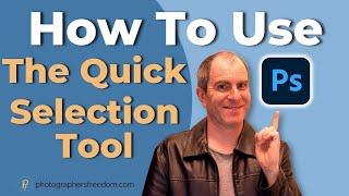 How To Use The Quick Selection Tool in Photoshop - Photoshop Tools Tutorial