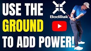 Learn To Use The Ground To Add Power To Your Golf Swing!!