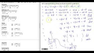 boolean algebra expression simplification