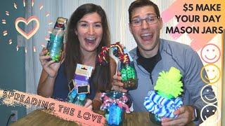 $5 DIY MASON JAR GIFTS--DOLLAR TREE | CREATIVE GIFTS TO MAKE FOR YOUR LOVED ONES