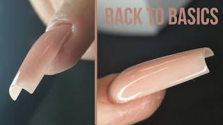 Real Time Acrylic Application   The Square Nail   Back to Basics