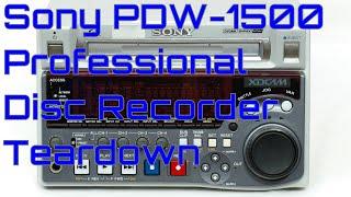 EW0129 - Sony PDW-1500 Professional Disc Recorder Teardown
