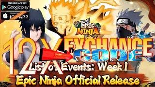 Epic Ninja - God How To Redeem/ 12X Exchange Code  Free VIP2023 New Naruto idle Game RPG! Android