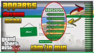 GLITCH APPARTS 13 MILLIONS EN 10 MIN GLITCH ARGENT BEFF GTA 5 ONLINE 1.64