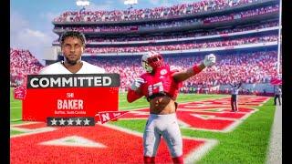 #1 HB Recruit Commits To Nebraska?! - College Football 25 Road To Glory