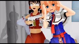 【東方MMD】Locker Room Argument~ ロッカールーム戦争