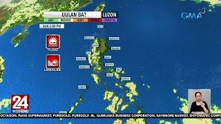 Weather update as of 5:50 PM (June 17, 2023) | 24 Oras Weekend