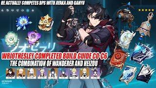 Wriothesley Completed Build Guide C0-C6 - He Actually Competes DPS with Ayaka and Ganyu