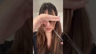 Cutting my bangs