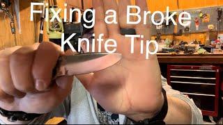 Fixing a Broken Knife Tip