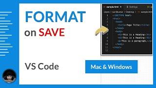 How to enable auto format on save with prettier in VS Code editor - Mac & Windows