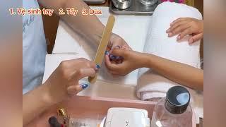 Hướng dẫn thi thực hành nail 3 ở Nhật#anniejp