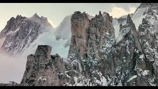 Bivouac des Périades sous la neige / Chamonix-Zermatt (Jour 2)