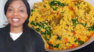 Cook With Me Egusi Soup With Spinach | Flo Chinyere