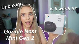 Unboxing the Google Nest Mini Gen 2 - Is it worth it?!?!