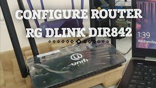 TUTORIAL HOW TO CONFIGURE ROUTER DLINK DIR-842