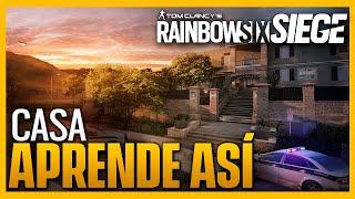 APRENDE ASÍ el MAPA de CASA de RAINBOW SIX SIEGE | Caramelo