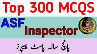 asf inspector past papers/airport security force inspector test preparation 2024 /asf inspector