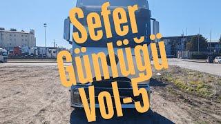 TIR ŞÖFÖRÜ-TANKERCİ-SEFER GÜNLÜĞÜ