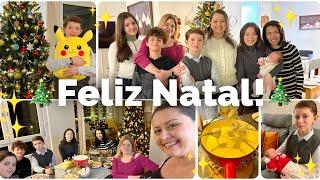 Nosso Natal entre amigos Com fondue, brigadeiro e pudim🫕 Dia 24 #vlogmas2024