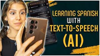 Learn Spanish with AI: With Free Text-To-Speech Apps