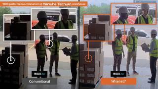 [Hanwha Techwin] demo video_Wisenet7's extreme WDR