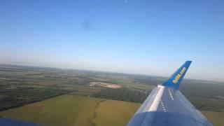 Take off Boeing from Pulkovo LED / Взлёт из Пулково Boeing737-500