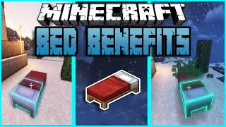 Bed Benefits  Mod 1.16.5 mods Forge 2021 Mods Showcase and how to Run the mod Best Minecraft Mod