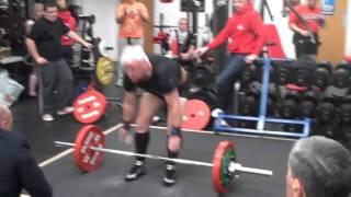 rob todd deadlifts personal best 150kg 1st comp @65years old