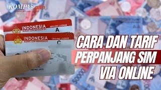 Cara dan Tarif Perpanjang SIM Online Tanpa Antre