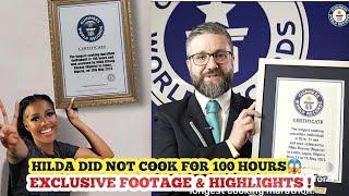 Hilda baci cookathon: Guiness world record honours hilda baci & Exclusive record world footage