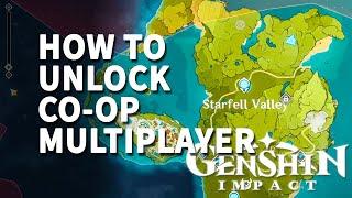 How to unlock Co-op multiplayer mode Genshin Impact