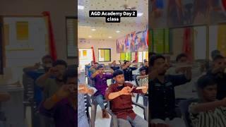 AGD Academy Day 2 class start | salon academy #shorts