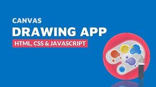 HTML Canvas Drawing App | HTML, CSS & JavaScript