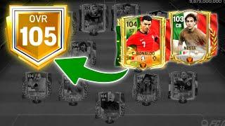 Ronaldo In!! Never Ending Road To 105 & 97+ Euro Final Packs - FC Mobile 24