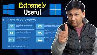 Extremely Useful: Windows Advance Boot Options including Safe Boot @TechnoBaazi| |Hindi|