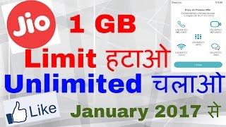 How To Remove Jio 1GB Limit