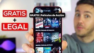 10 Apps y Webs para ver PELÍCULAS y SERIES gratis (100% LEGAL)